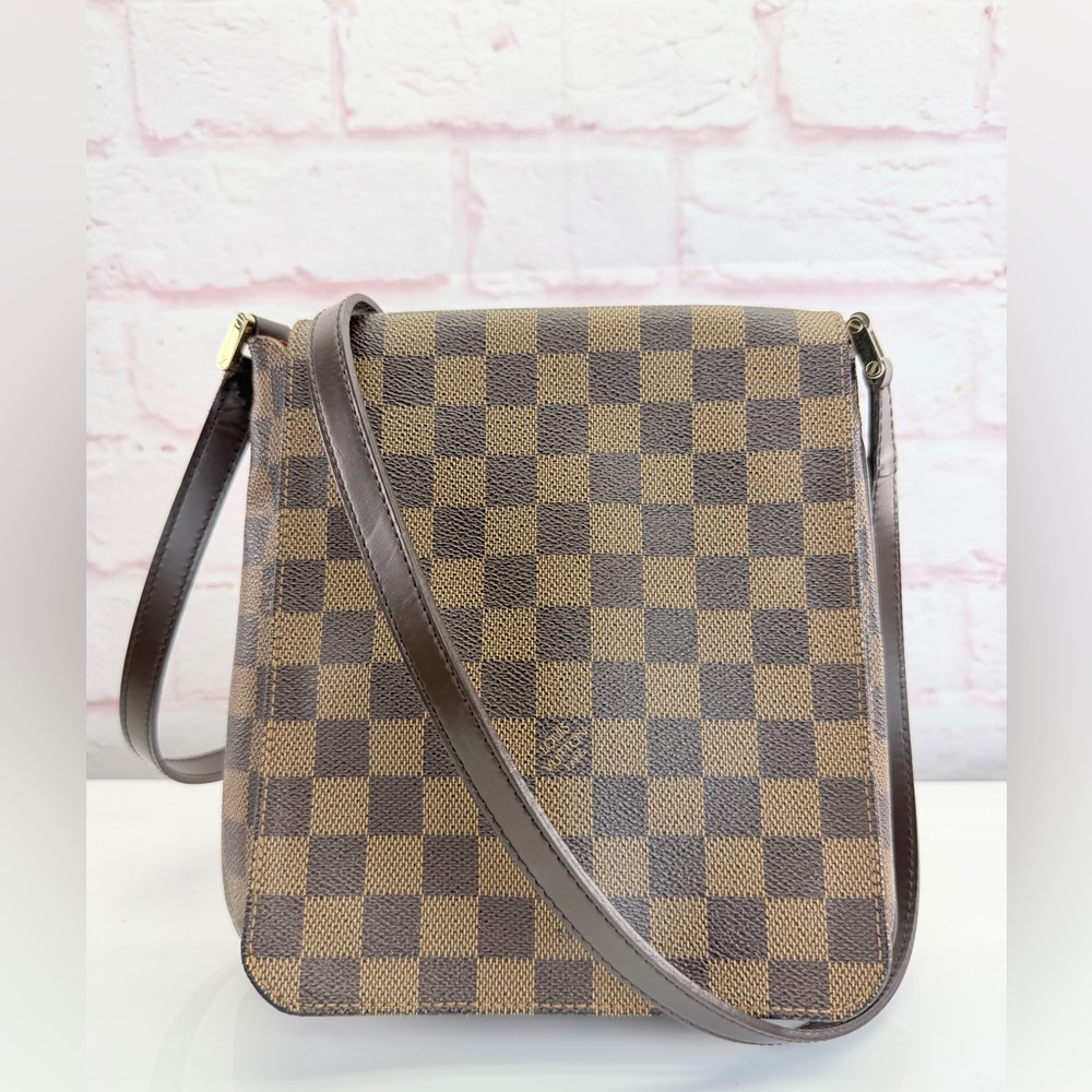 Louis Vuitton Salsa Damier Ebene Long Strap Crossbody Bag